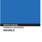 Manual de Reparación Excavadora Kobelco MD400LC