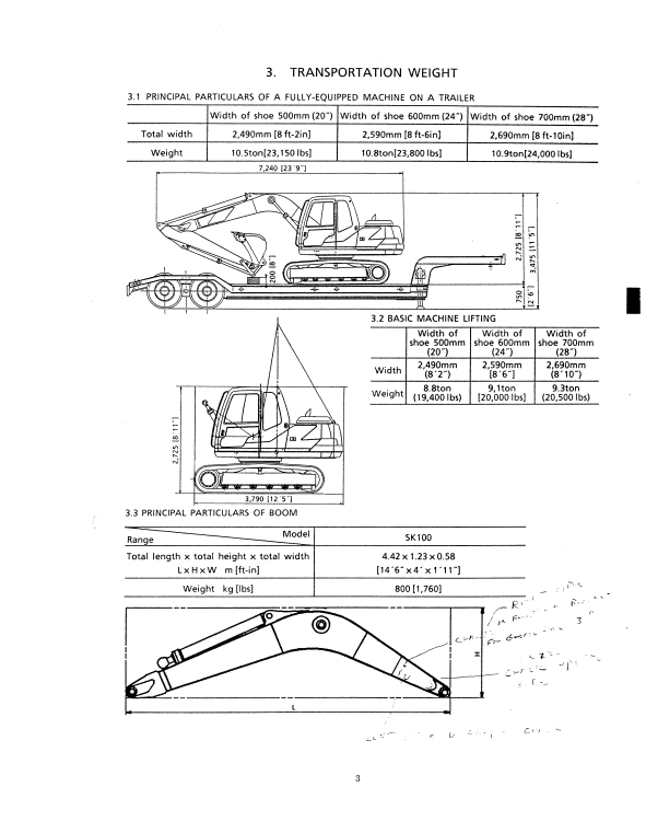 Manual de Reparación Excavadora Kobelco SK100 III