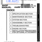 Manual de Reparación Excavadora Kobelco SK115-1ES Series