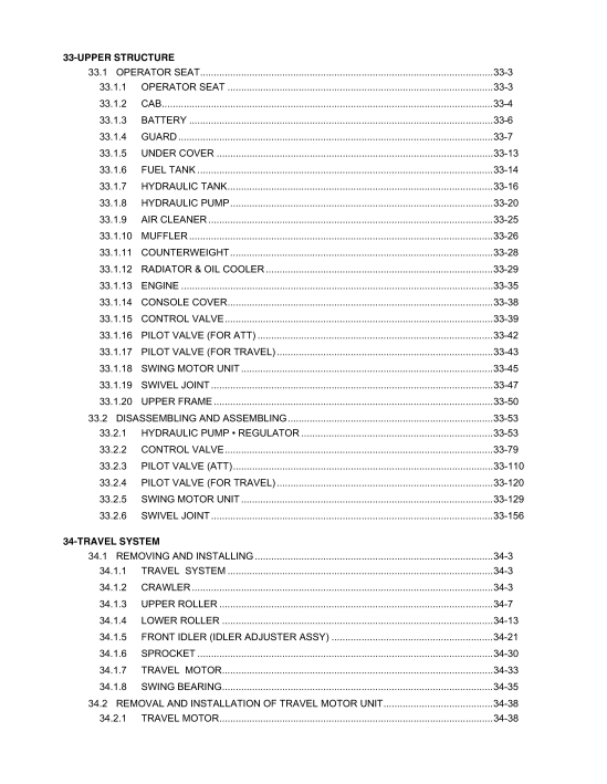 Manual de Reparación Excavadora Kobelco SK210-8 ACERA MARK 8 TIER III