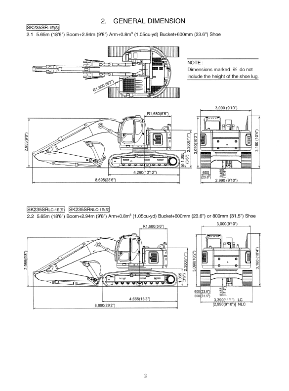 Manual de Reparación Excavadora Kobelco SK235SR-1ES, SK235SRLC-1ES, SK235SRNLC-1ES