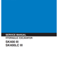 Manual de Reparación Excavadora Kobelco SK400 III, SK400LC III