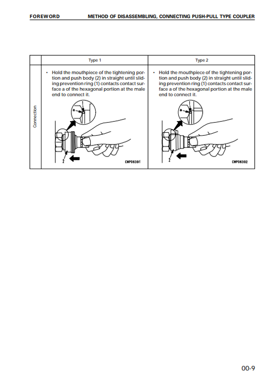 Manual de Reparación Excavadora Komatsu PC100-6 , PC120-6