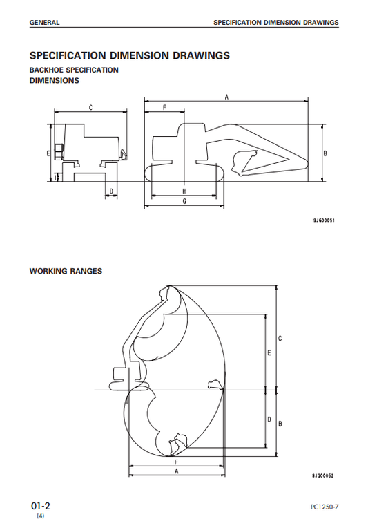 Manual de Reparación Excavadora Komatsu PC1250-7, PC1250SP-7, PC1250LC-7