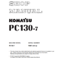 Manual de Reparación Excavadora Komatsu PC130-7