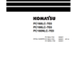 Manual de Reparación Excavadora Komatsu PC160LC-7E0, PC180LC-7E0, PC180NLC-7E0