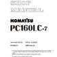 Manual de Reparación Excavadora Komatsu PC160LC-7