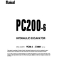Manual de Reparación Excavadora Komatsu PC200-6