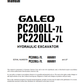 Manual de Reparación Excavadora Komatsu PC200LL-7L, PC220LL-7L