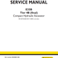 Manual de Reparación Excavadora New Holland E35B Tier 4