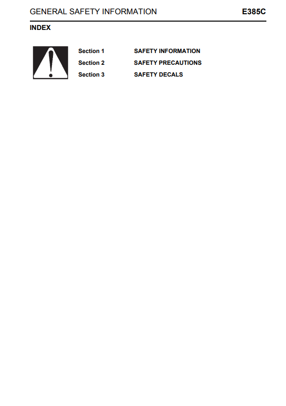 Manual de Reparación Excavadora New Holland E385