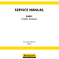 Manual de Reparación Excavadora New Holland E485C