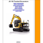 Manual de Reparación Excavadora sobre Orugas JCB JS130