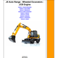 Manual de Reparación Excavadora sobre Ruedas JCB JS Auto Range (Motor JCB)
