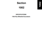 Manual de Reparación Excavadora sobre Ruedas y Excavadora sobre Orugas Case 1188