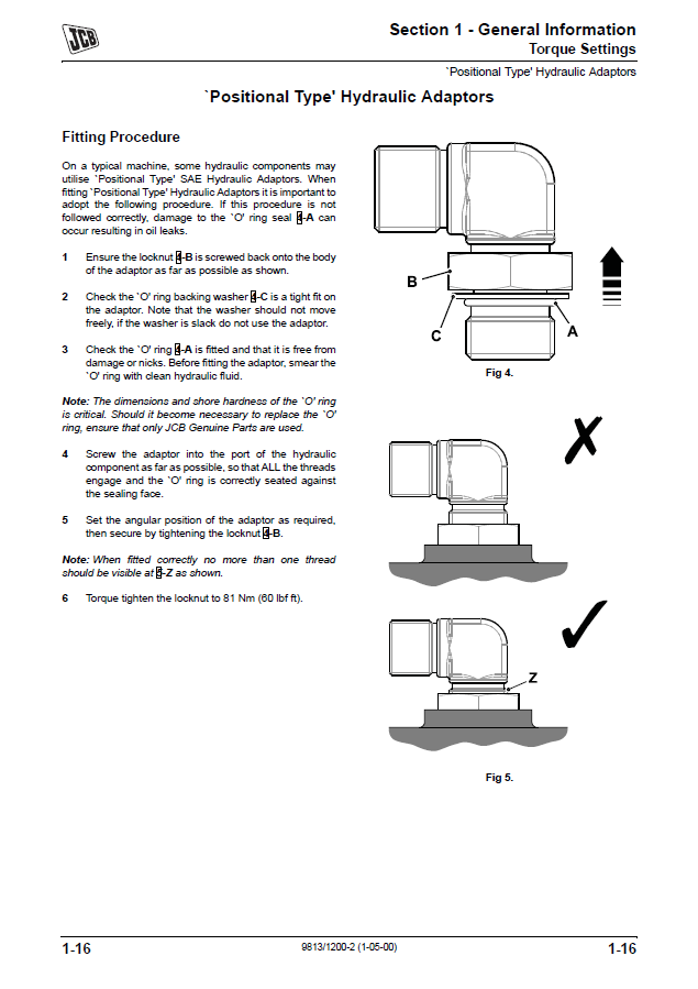 Manual de Reparación Fastrac JCB 3200, 3230 Tier 4