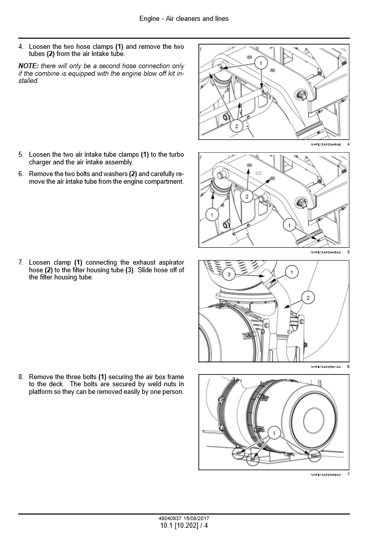 Manual de Reparacion Flujo Axial Cosechadora Case 7230, Axial Flow 8230, Axial Flow 9230