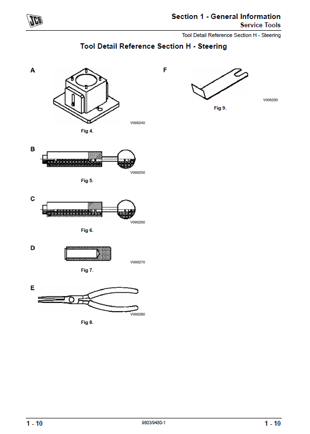 Manual de Reparación JCB Tractor 354 y 360