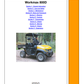 Manual de Reparación JCB Workmax 800D