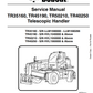 Manual de Reparación Manipulador Telescopico Bobcat TR35160, TR45190, TR50210, TR40250