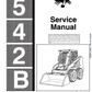 Manual de Reparación Minicargador Bobcat 542B