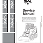 Manual de Reparación Minicargador Bobcat 700, 720, 721, 722