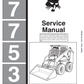 Manual de Reparación Minicargador Bobcat 7753