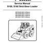 Manual de Reparación Minicargador Bobcat S150, S160 Turbo