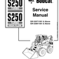 Manual de Reparación Minicargador Bobcat S250, S300 (Turbo)