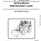 Manual de Reparación Minicargador Bobcat S300