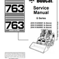 Manual de Reparación Minicargador Bobcat 763