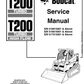 Manual de Reparación Minicargador Bobcat T200 Turbo