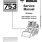 Manual de Reparación Minicargador Bobcat serie 753G