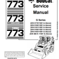 Manual de Reparación Minicargador Bobcat serie 773G