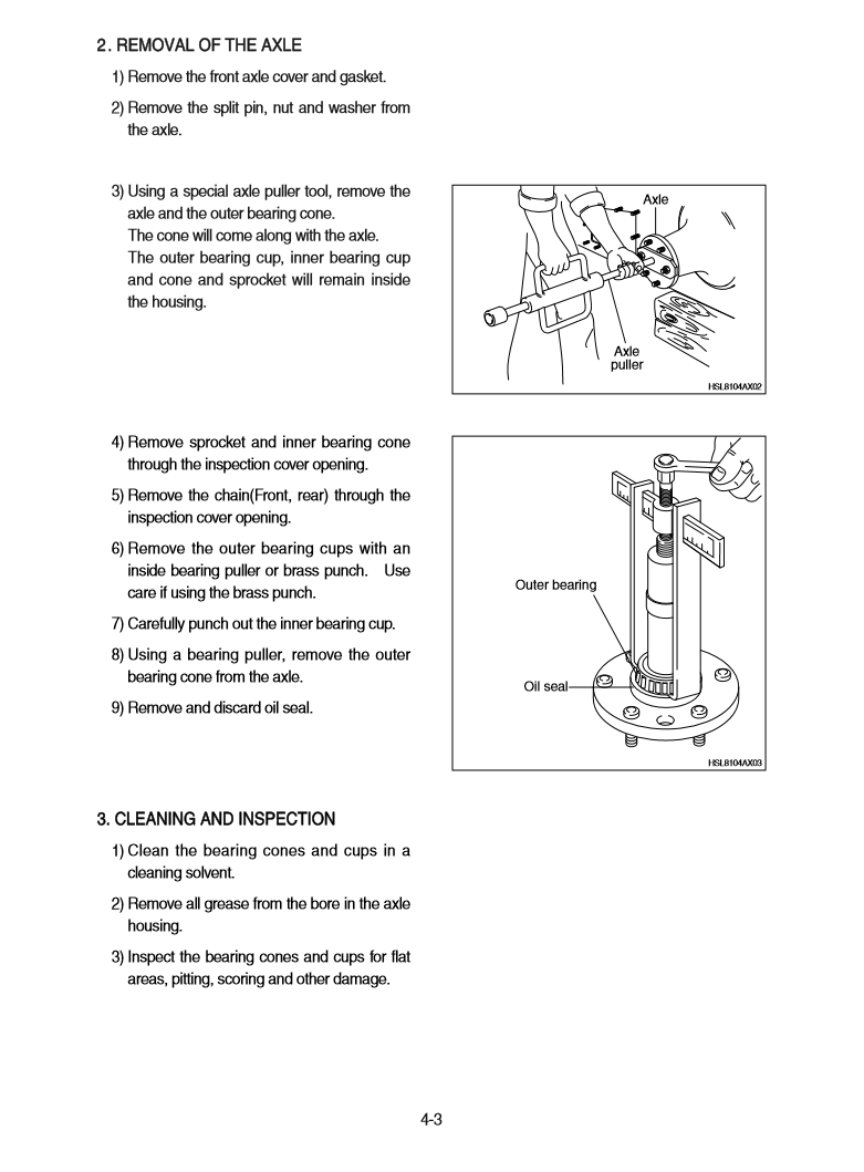 Manual de Reparación Minicargador Hyundai HSL850-7A