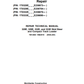 Manual de Reparación Minicargador John Deere 328E, 329E, 332E, 333E