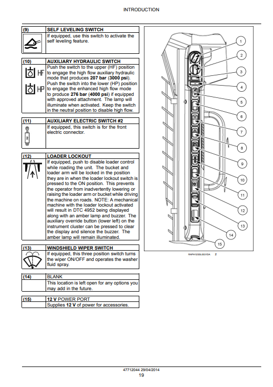 Manual de Reparación Minicargador New Holland L213, L216 (200 Series) Tier 4B