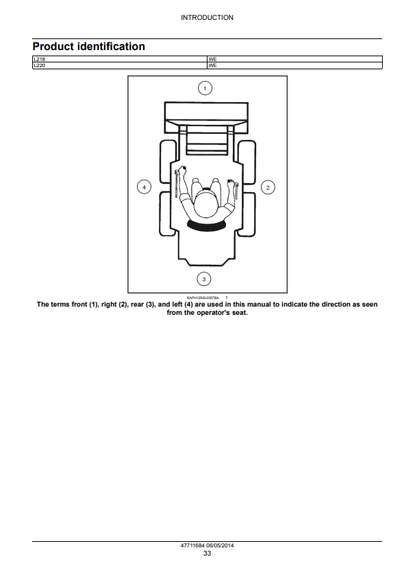 Manual de Reparación Minicargador New Holland L218, L220 Tier 4B