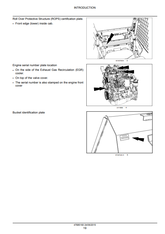 Manual de Reparación Minicargador New Holland  L230, C238 Tier 4B