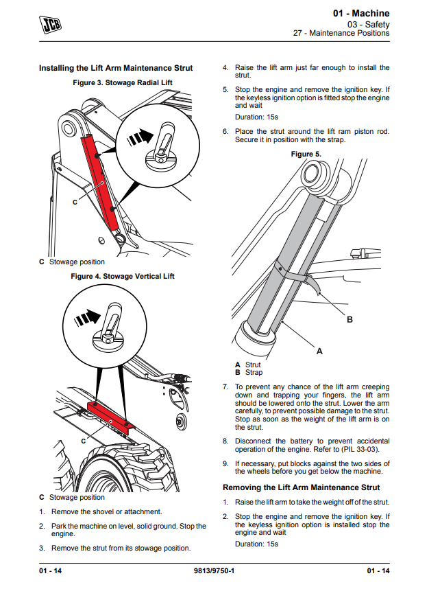 Manual de Reparación Minicargadores JCB 135, 150T, 155, 175, 190T, 205T, 210, 215