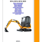 Manual de Reparación Miniexcavadora JCB 8014 8016 8018 8020
