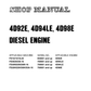 Manual de Reparación Motor Diesel Komatsu 4D92E, 4D94LE, 4D98E