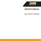 Manual de Reparación Motor Isuzu 4JG1 Relaciónado con Productos Case