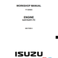 Manual de Reparación Motor Isuzu Dmax 4JA1, 4JH1-TC (Solución de Problemas)