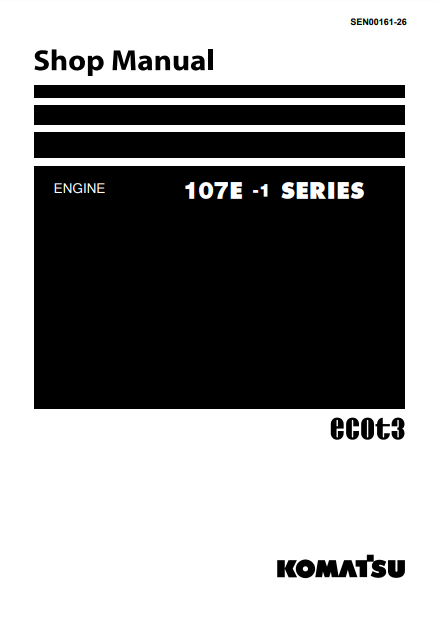 Manual de Reparación Motor Komatsu 107E-1 Series