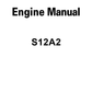 Manual de Reparación Motor Mitsubishi - Hitachi S12A2