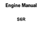 Manual de Taller Motor Mitsubishi S6R