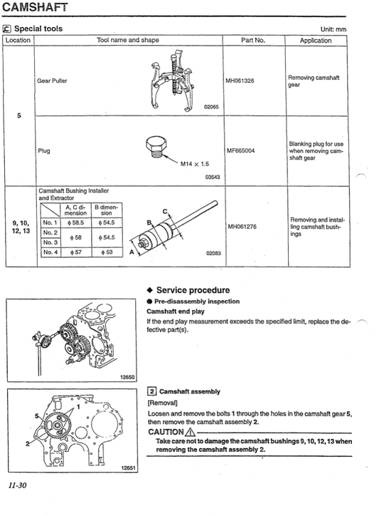 Manual de Reparación Motor Mitsubishi 6D34-TL