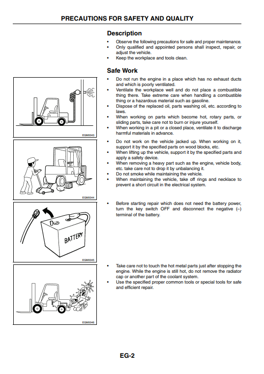 Manual de Reparación Motor a Gasolina Komatsu TB45E