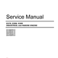 Manual de Reparación Motores Caterpillar D379, D398, D399